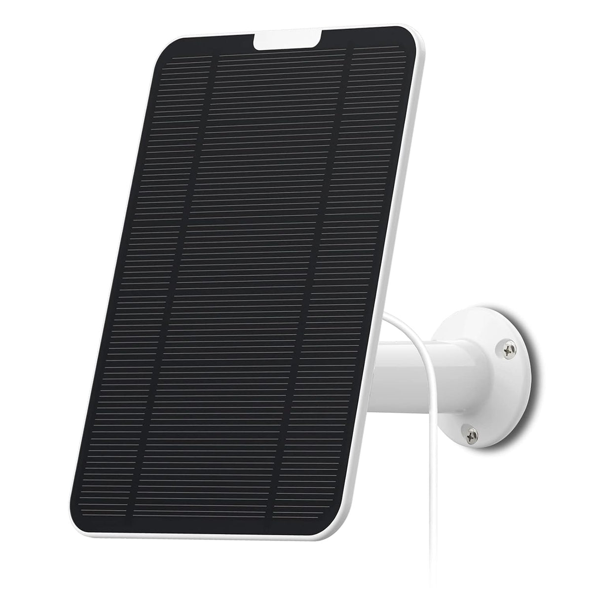 Solar Panel with Wall Mount, IP65 Weatherproof, 13.1ft Power Cable O152571