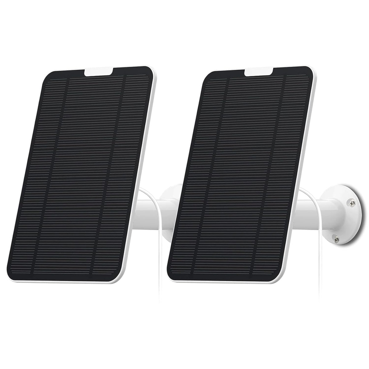 Solar Panel with Wall Mount, IP65 Weatherproof, 13.1ft Power Cable O152571